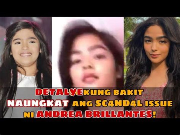 Andrea Brillantes Bold Issue – Disturbing Viral Video Scandal Uprising Andrea Brillantes Facts