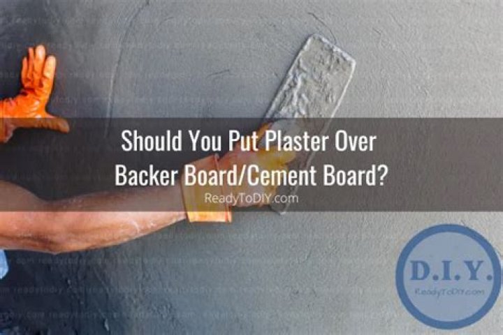 Can you stucco over cement board?
