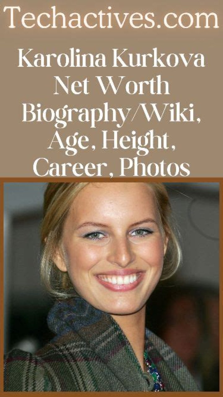 Karolina Kurkova Net Worth - CelebNetWorth