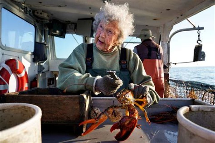 101-Year-Old Woman Still Lobster Fishing With No Plans To Retire