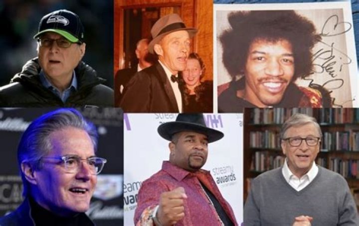 What are some famous people from Washington state?